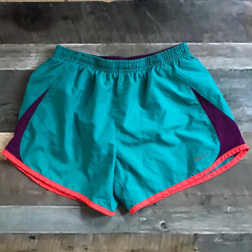Nike teal running jogging‎ shorts